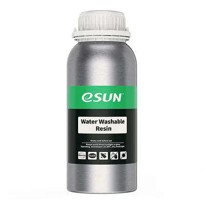 שרף נוזלי למדפסת תלת מימד eSun Water Washable 0.5KG